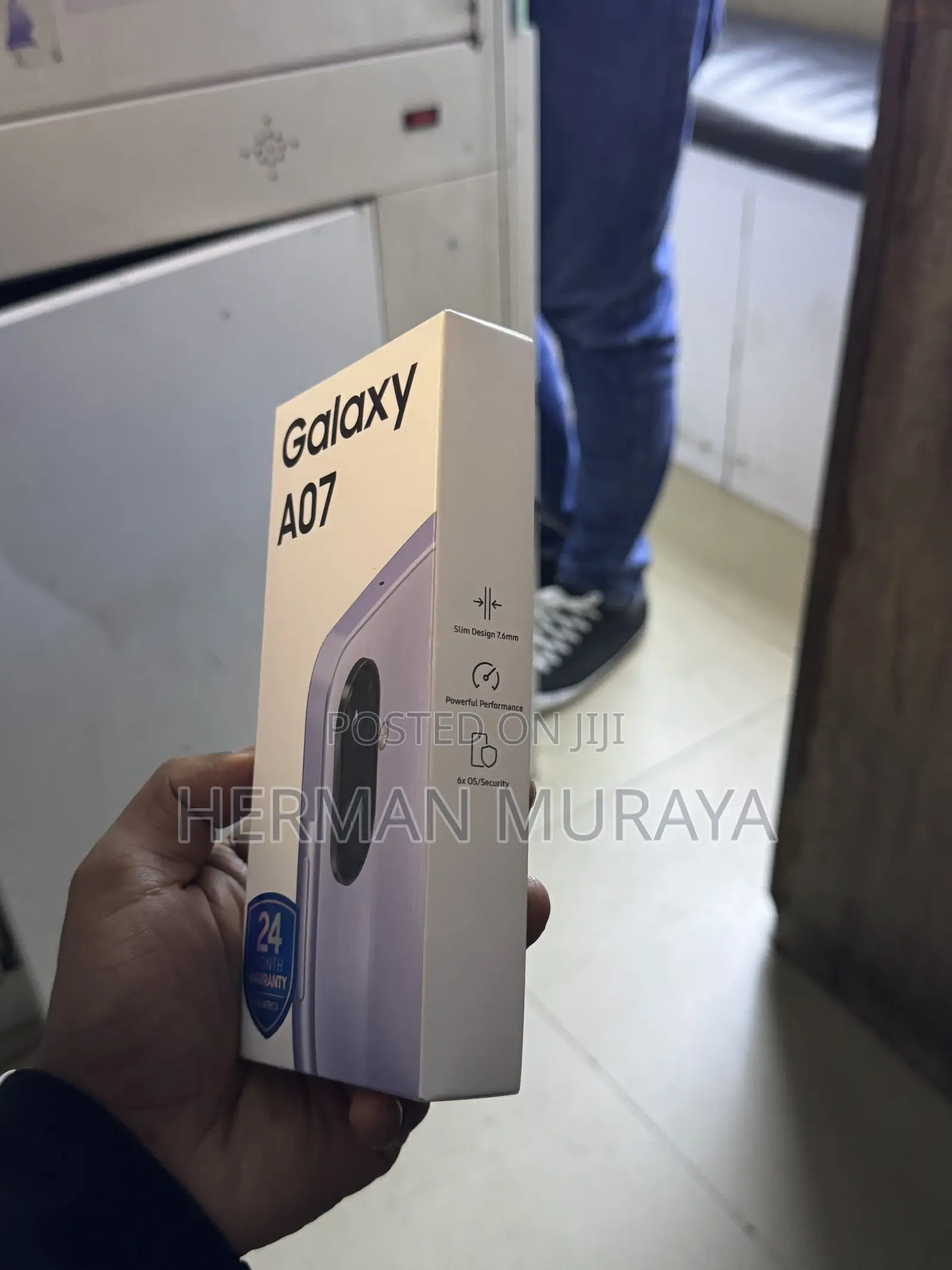 New Samsung Galaxy A07 128 GB Purple