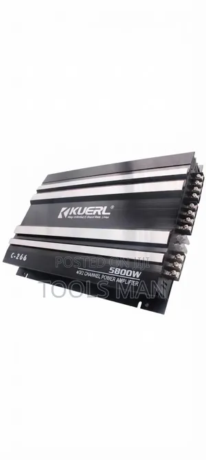 Car Audio Amplifier Kuerl 5800W 4-Channel.
