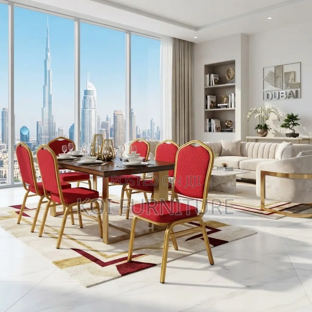 Office Chairs; Red Armless Office Church Events Imported Chairs