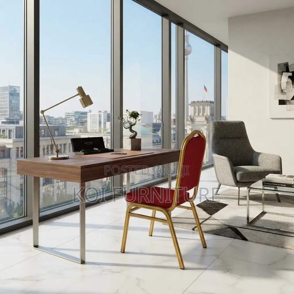 Office Chairs; Red Armless Office Church Events Imported Chairs