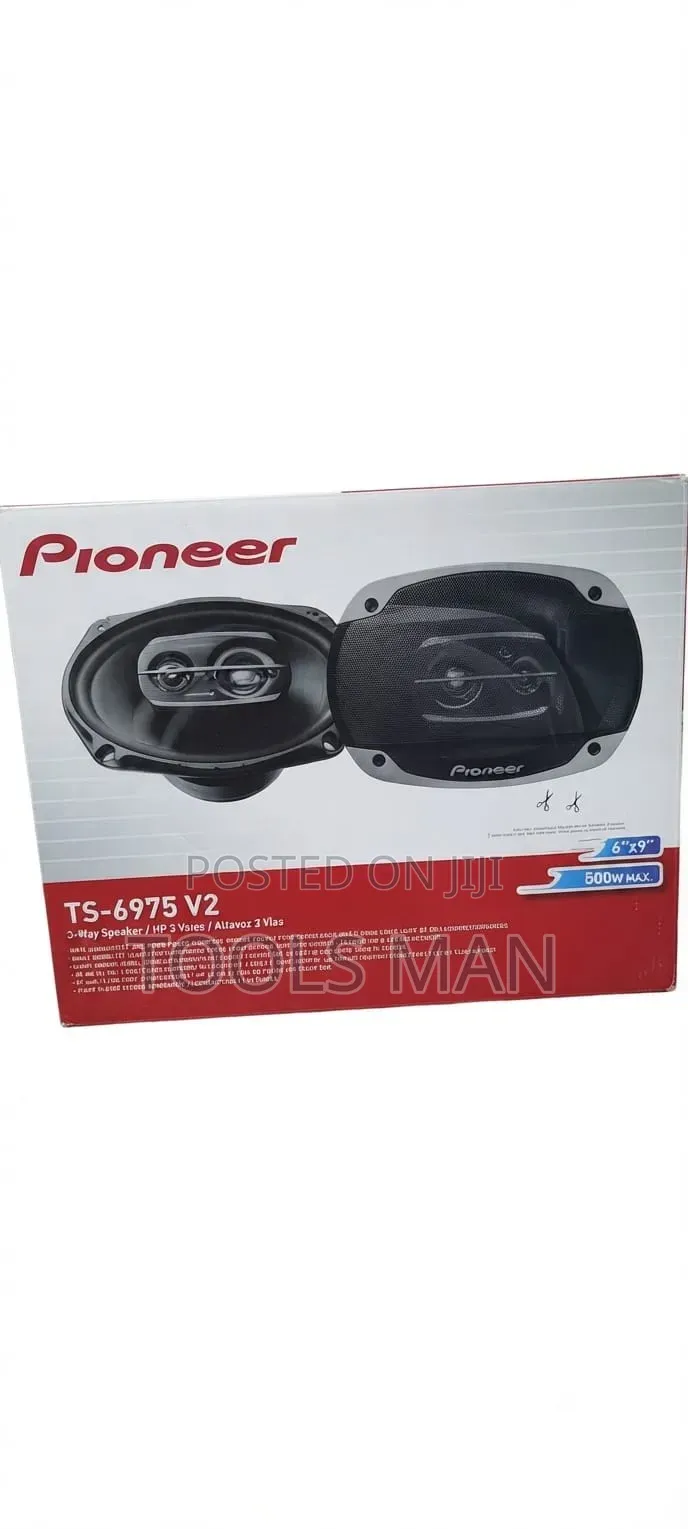 Pioneer TS-6975V2 500W 3-Way Car Speakers.