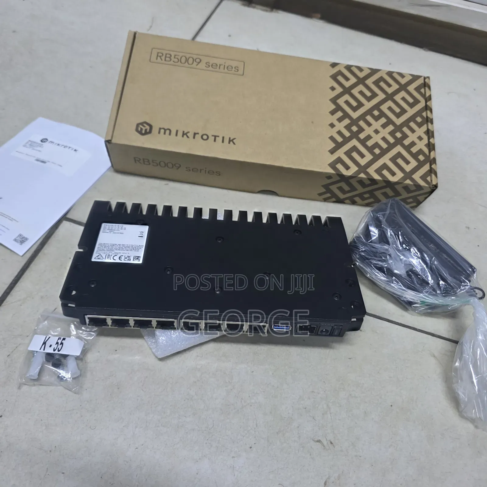 MikroTik RB5009UG+S+IN 8 Port Gigabit Ethernet Router