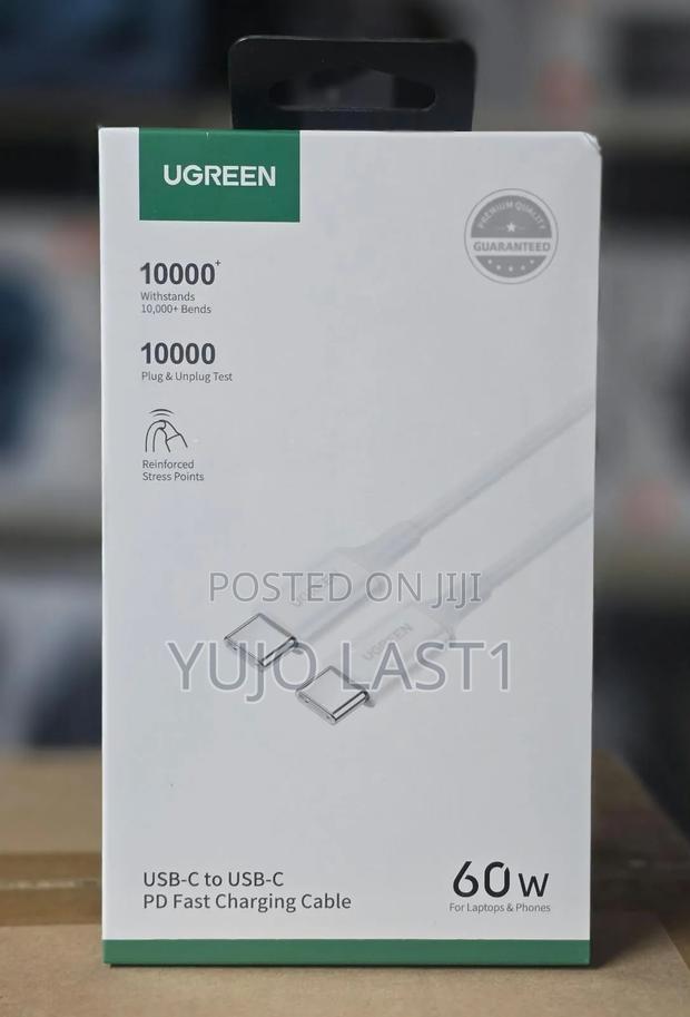 Ugreen 60W USB-C to USB-C PD Fast Charging Cable