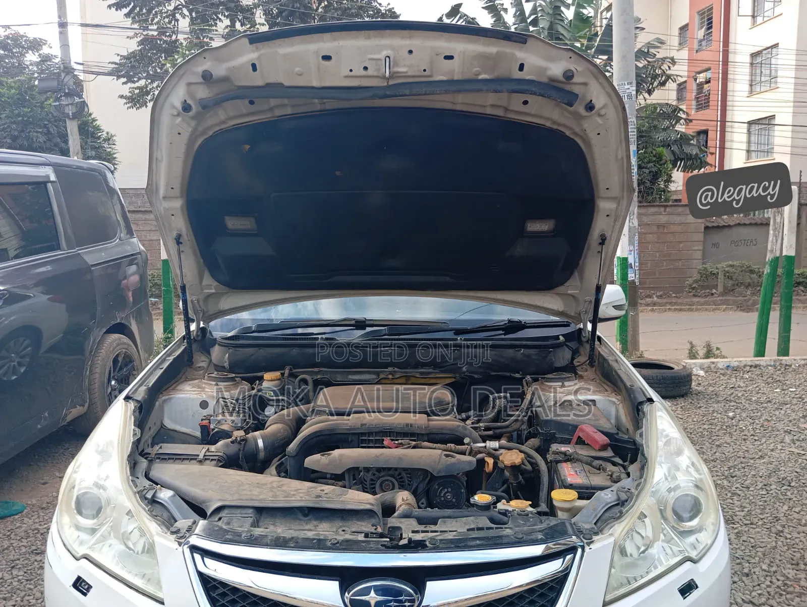 Subaru Legacy 2010 White