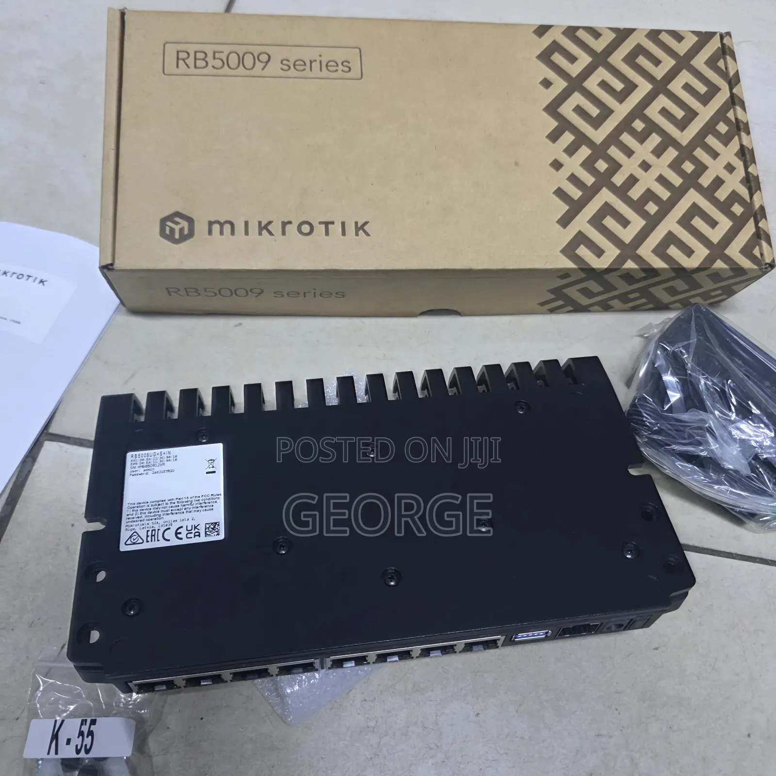 Mikrotik Rb5009 2.5g Ethernet 10g Sfp+ Router