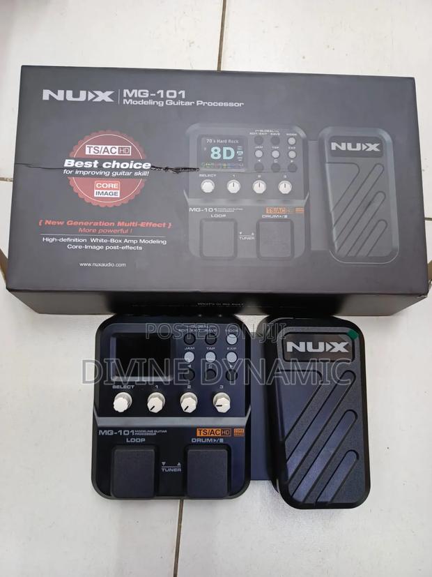 Nux MG-101 Modeling Guitar Processor - main view
