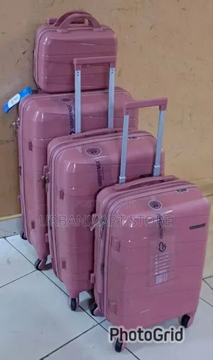 4 in 1 PCS Unbreakable Travel Suitcase Set With Spinner Wheels