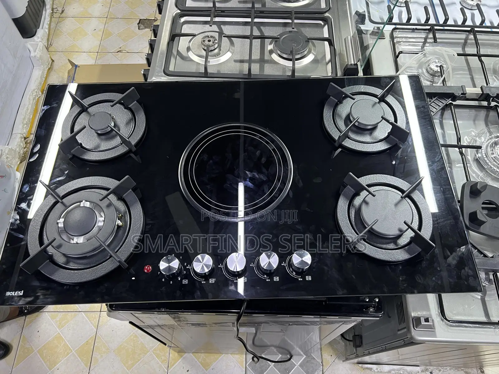 Bolesi Kitchen Hob – Modern Gas Cooker