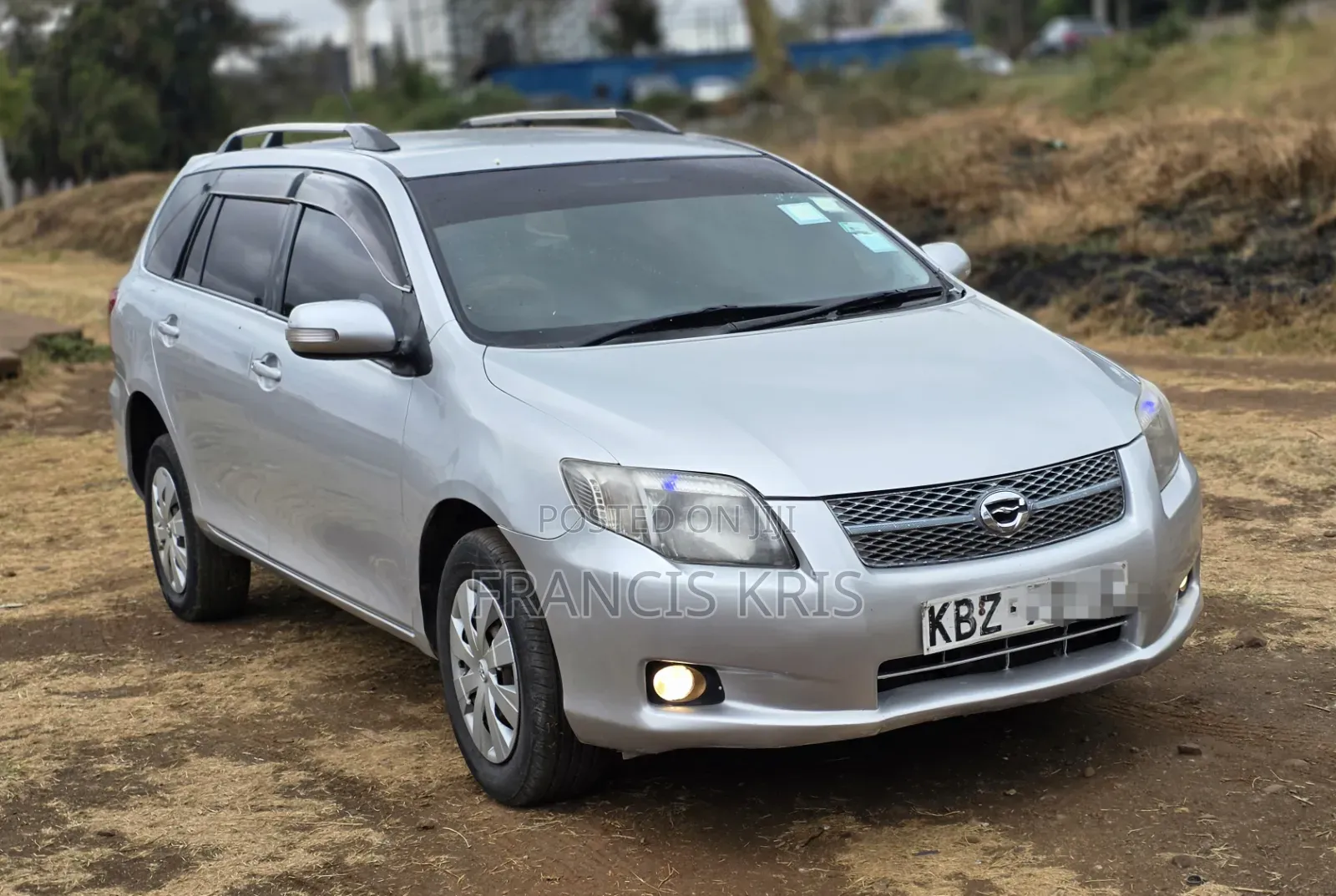 Toyota Corolla Fielder 2007 Silver