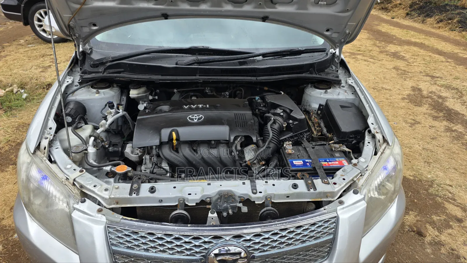 Toyota Corolla Fielder 2007 Silver