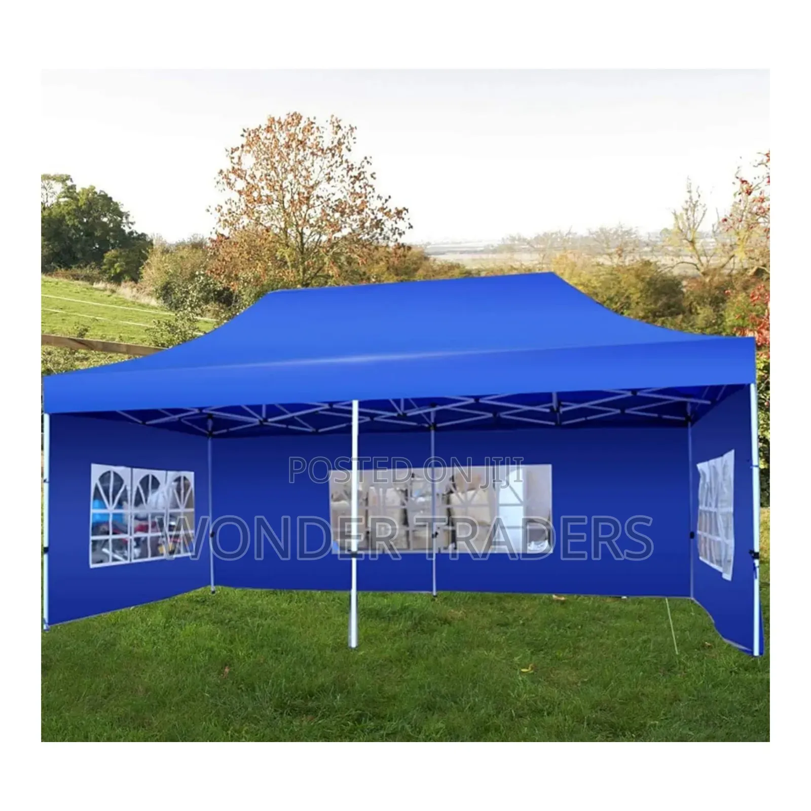 *3×6. Pop Up Gazebo Canopy Tent With 3 Window Side Walls.*