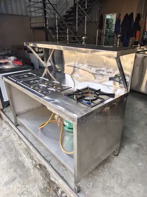 Tabletop Stainless Steel Commercial Food Warmer With Single Burner