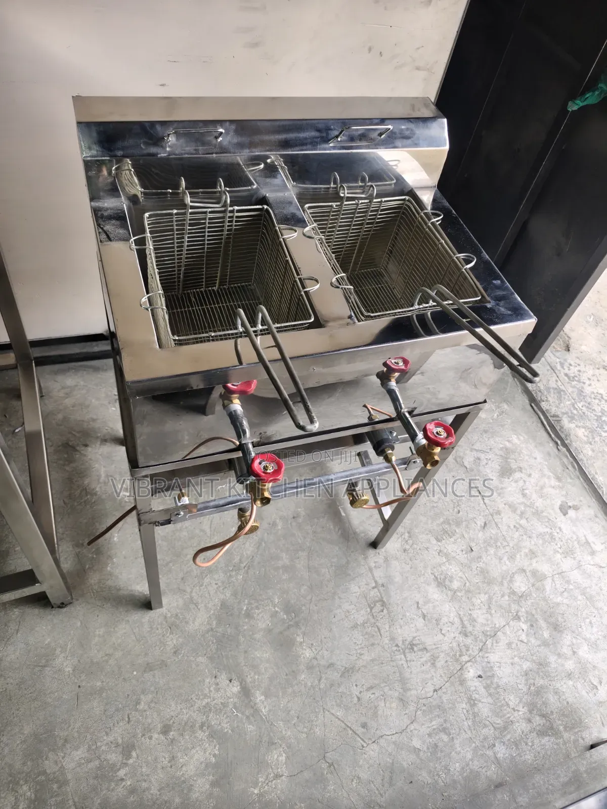 Commercial Stainless Steel Gas Fryer
