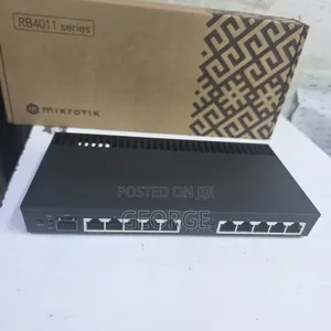 MikroTik RB4011iGS+RM 10-Port Wired Router