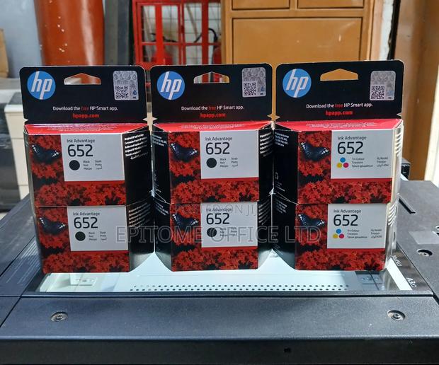 Genuine HP 652 Inks