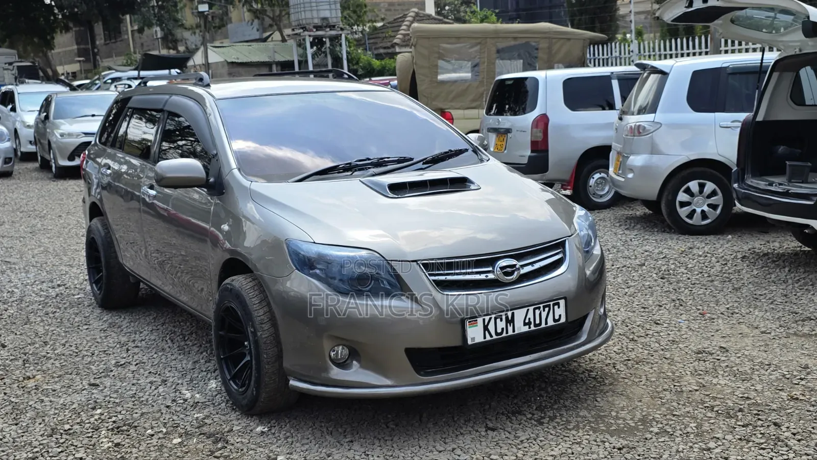 Toyota Corolla Fielder 2010 Burgundy