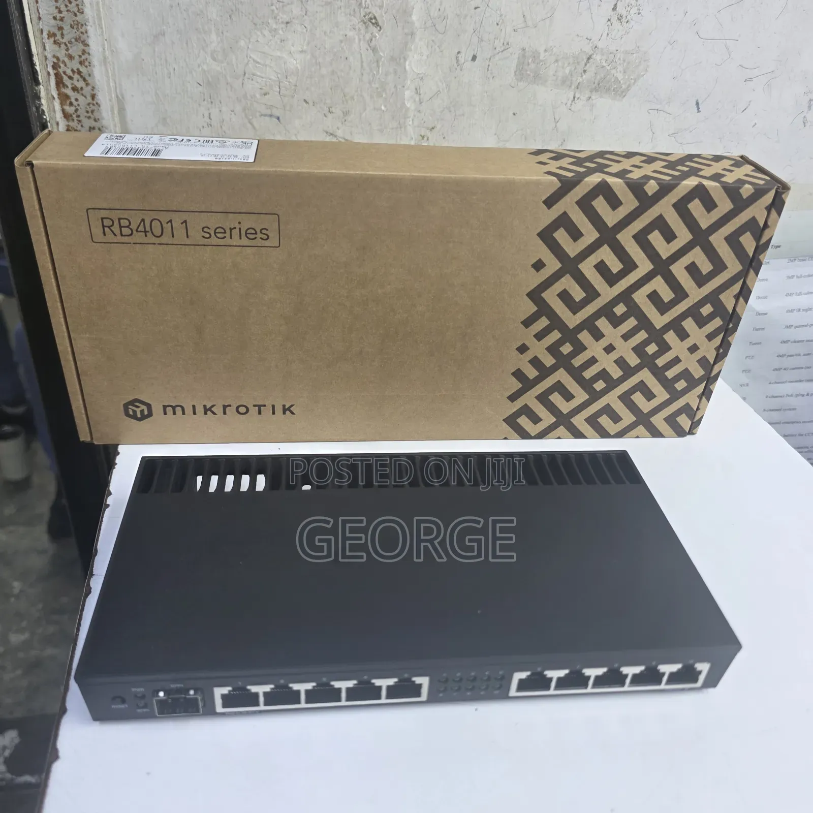 MikroTik RB4011iGS+RM 10 Port Gigabit Router