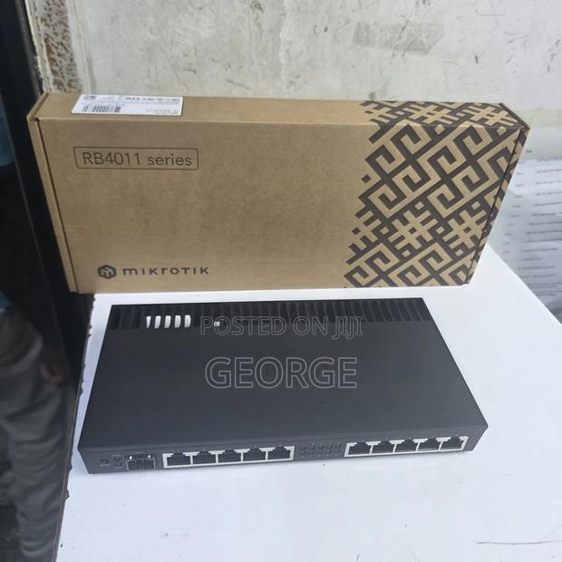 MikroTik RB4011iGS+RM Enterprise Gigabit Router