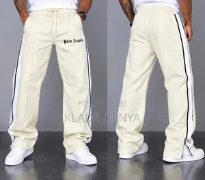 Designer Sweatpants Wide-Legged