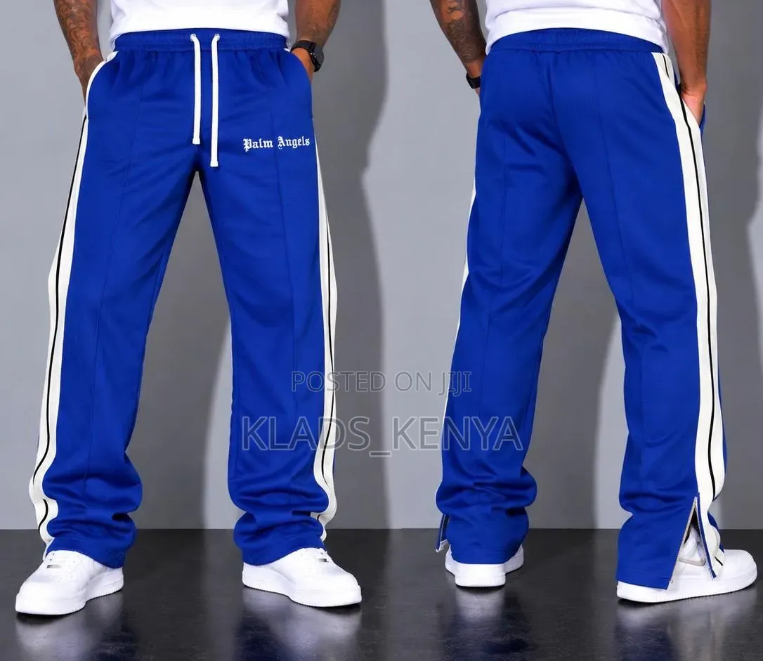 Designer Sweatpants Wide-Legged
