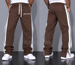 Designer Sweatpants Wide-Legged