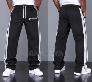 Designer Sweatpants Wide-Legged