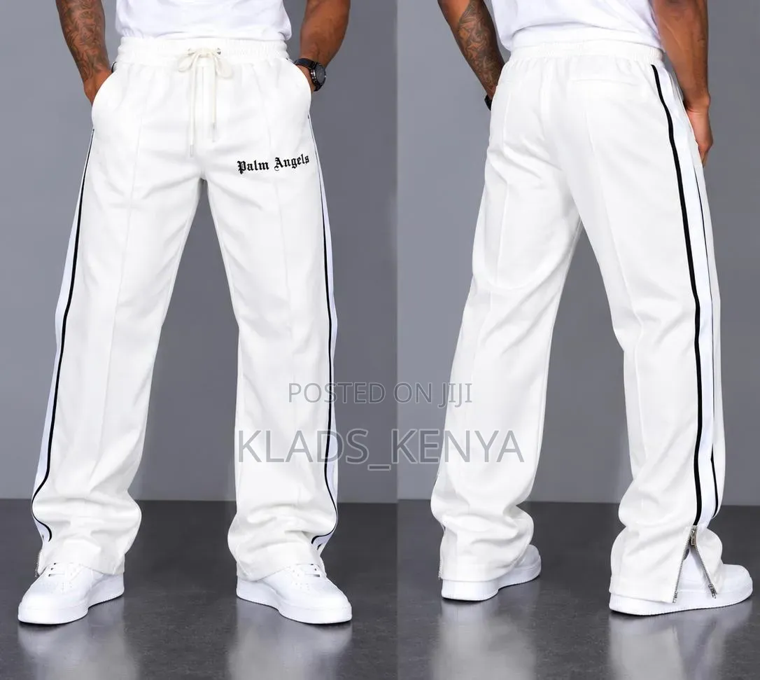 Designer Sweatpants Wide-Legged
