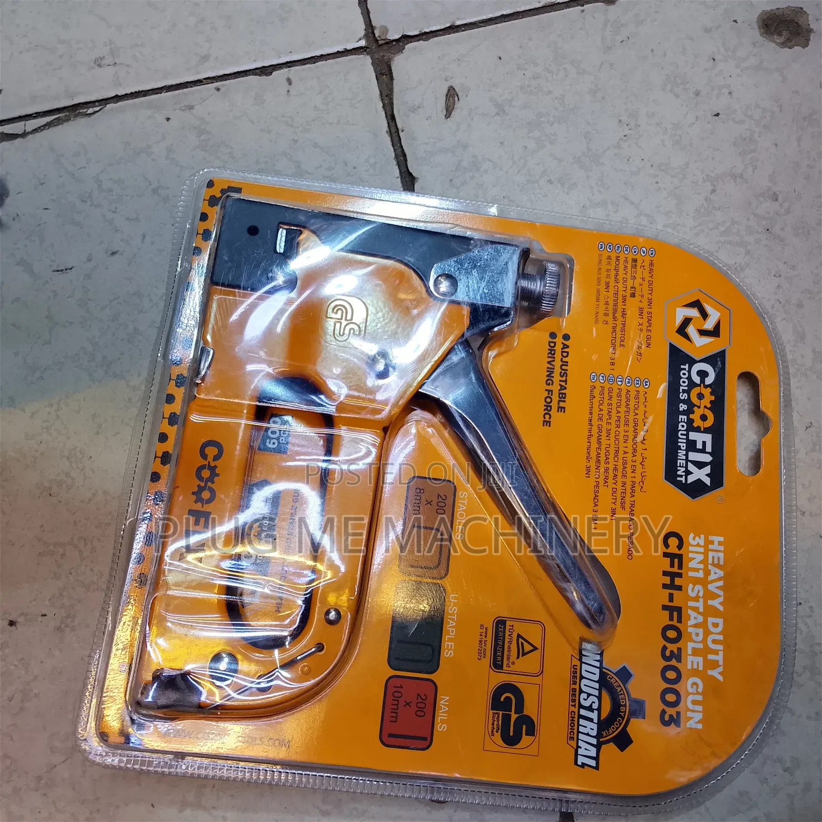 Heavy Duty Metal Handworking Stapple Gun Machine Now Available