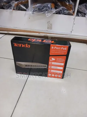 Tenda 8-Port 10/100Mbps PoE Switch – TEF110P-8-63W
