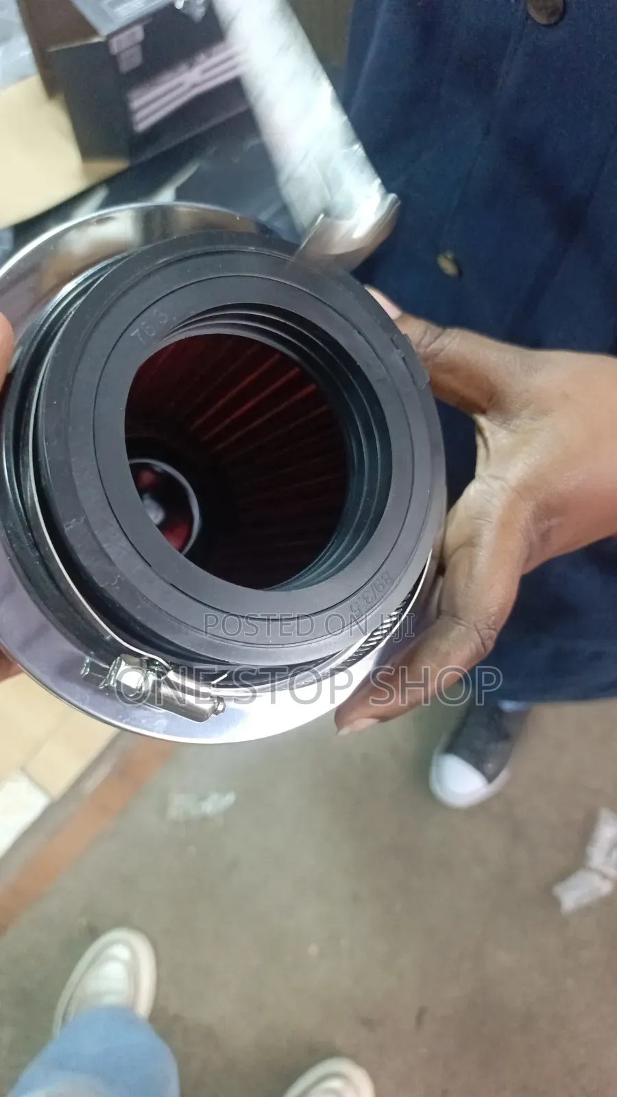3_4" Round Tapered Conical Pod Cold Air Intake Filter