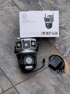 V380 4G 2 Lens PTZ CCTV Camera With Motion Detection