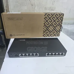 MikroTik RB4011iGS+RM 10G SFP+ Rackmount Router
