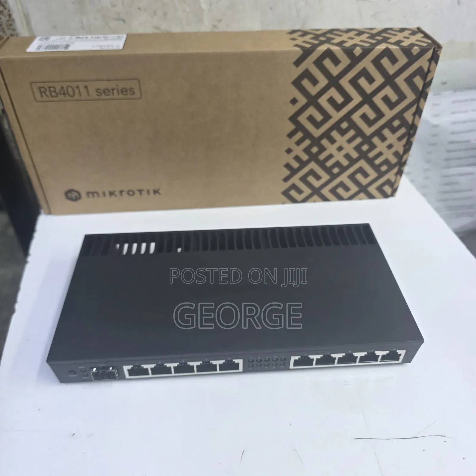 MikroTik RB4011iGS+RM 10 Gigabit Ethernet Ports Router
