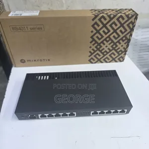 MikroTik RB4011iGS+RM 10 Gigabit Ethernet Ports Router