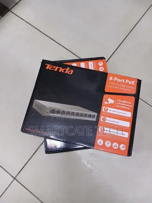 Tenda TEF110P-8-63W Fast Ethernet 8-Port PoE Switch