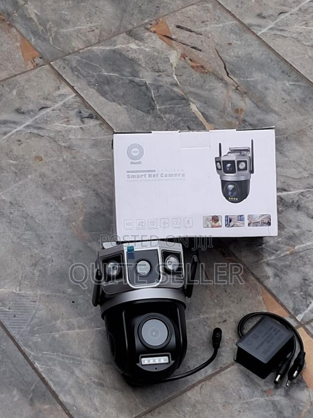 4G V380 Dual Lens Wireless PTZ Outdoor CCTV Camera