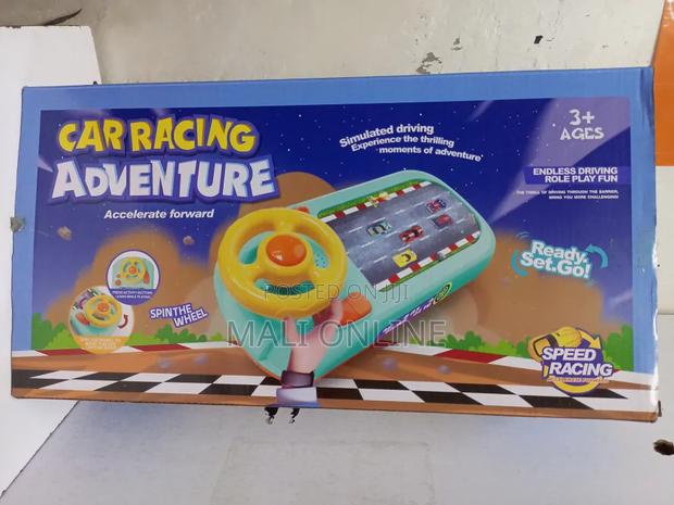 Kids Steering Wheel Car Racing Arcade Toy