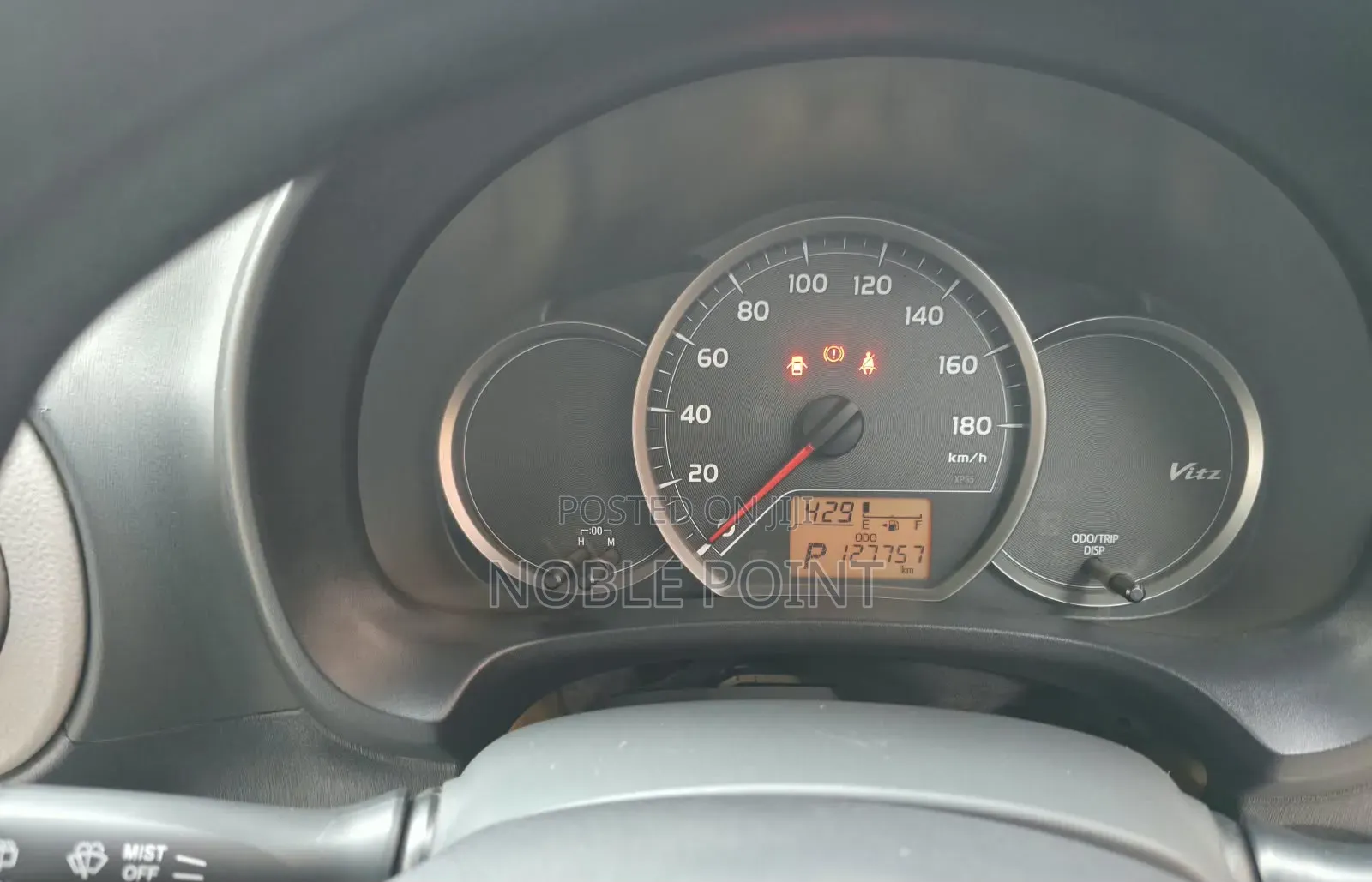 Toyota Vitz 2013 Black