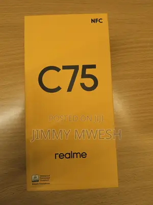 New Realme C75 256 GB Black