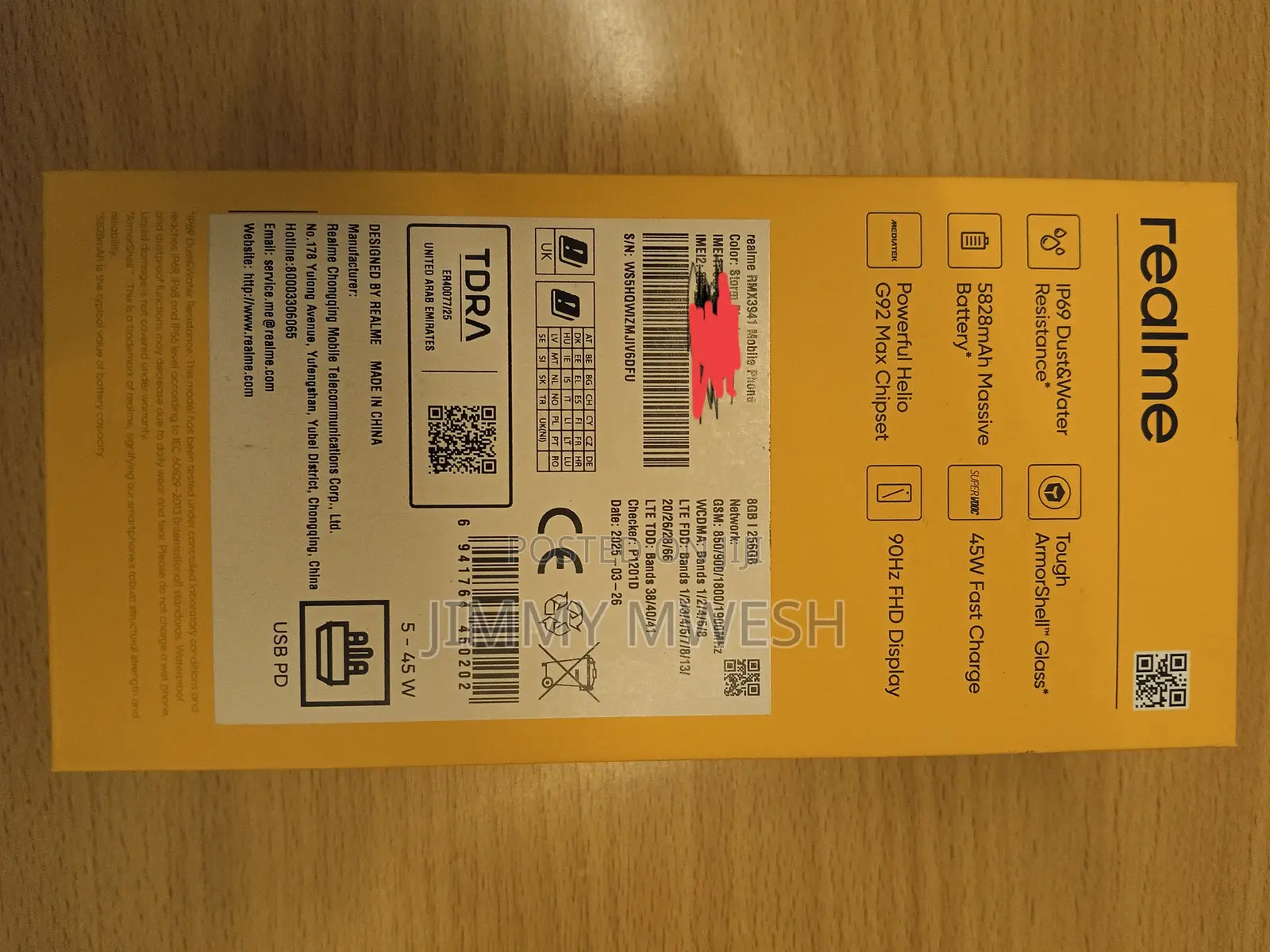 New Realme C75 256 GB Black