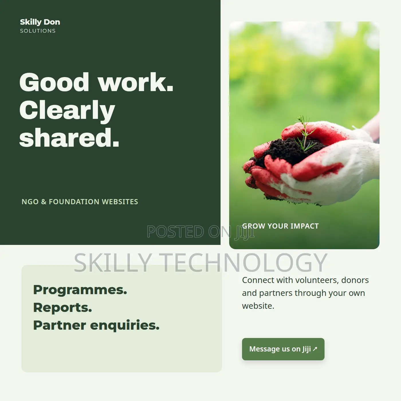 NGO Foundation Websites