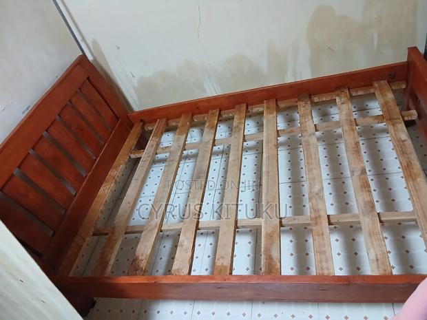 4 by 6 Wooden Bed - main view