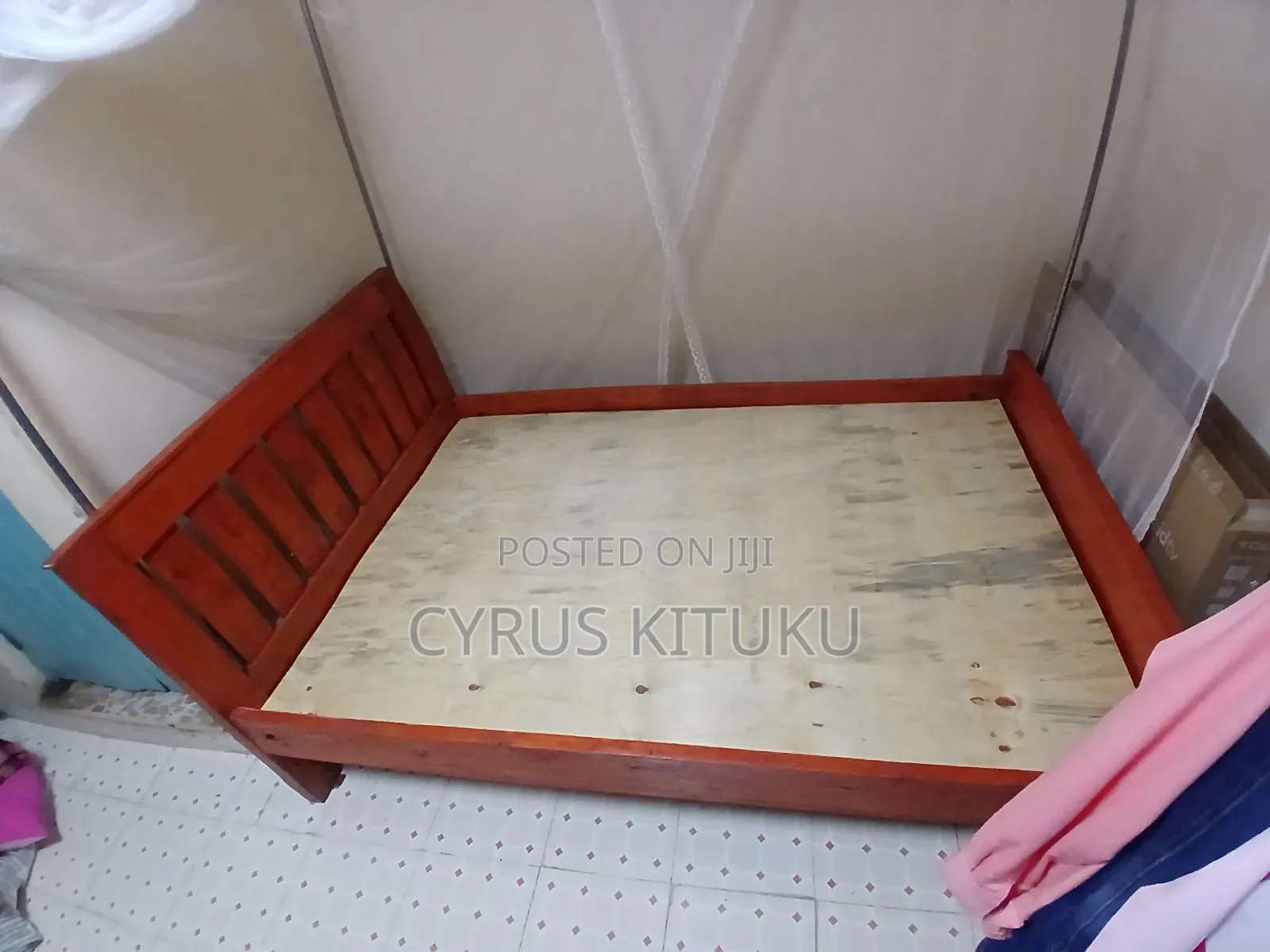 4 by 6 Wooden Bed