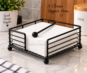 Black Block Tissue Holder – Stylish Practical