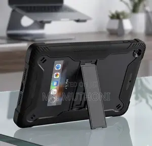 Black Heavy Duty Protective iPad Armor Case (9.7 Inch )