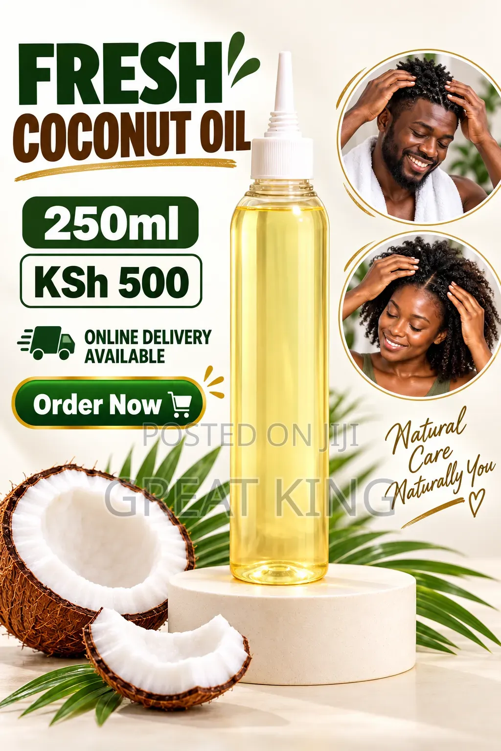 Coconut Oil. Pure