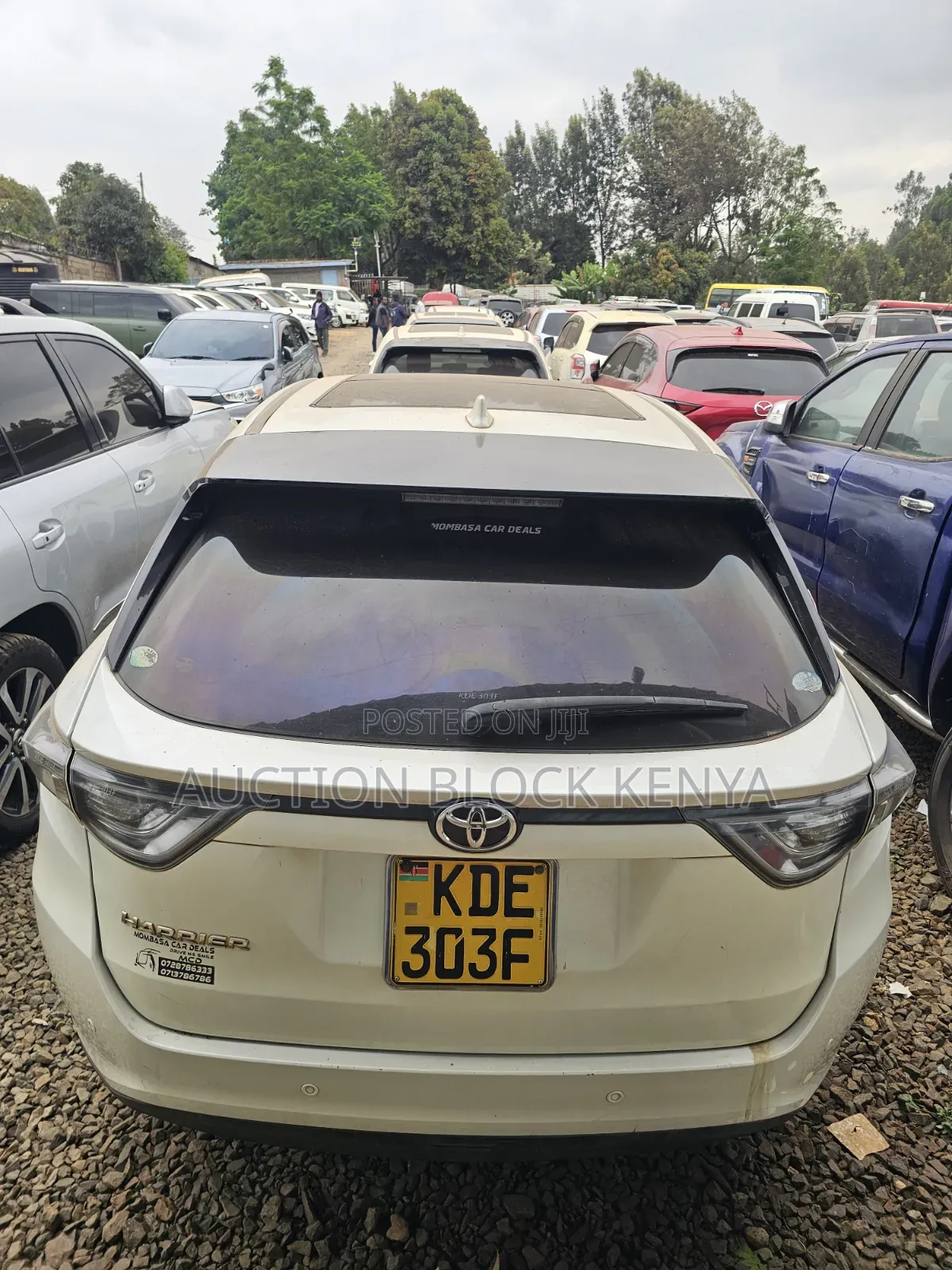 Toyota Harrier 2015 White
