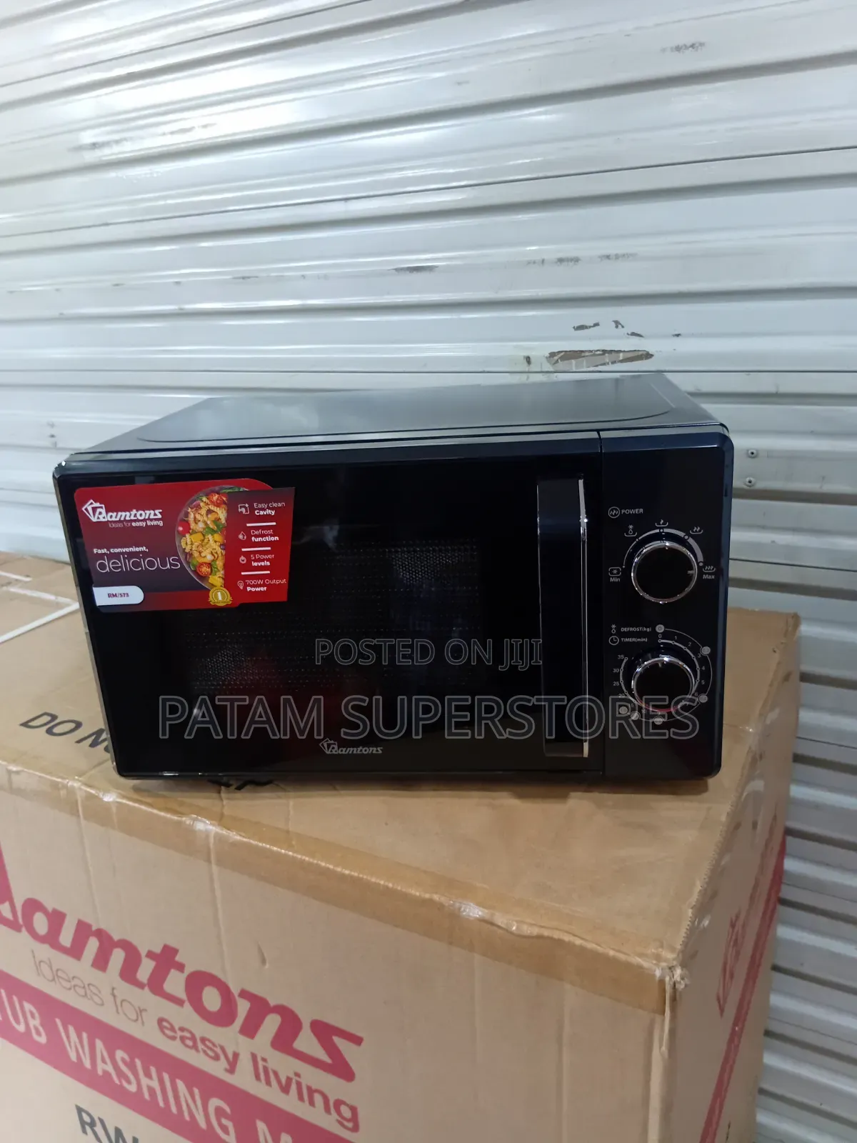Ramtons Microwave 20 LTRS (Black)