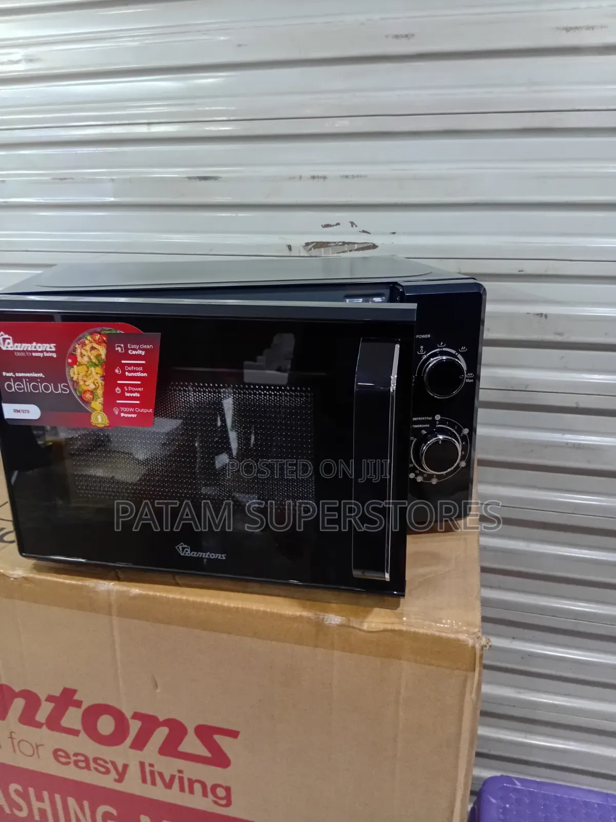 Ramtons Microwave 20 LTRS (Black)