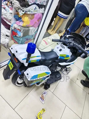 Police Rechargeable Electric Motorbike for Kids.